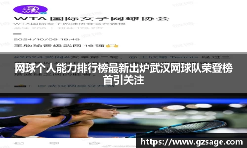 网球个人能力排行榜最新出炉武汉网球队荣登榜首引关注