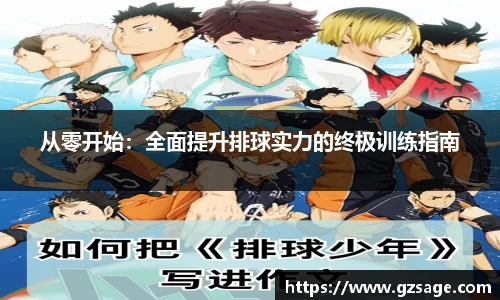 从零开始：全面提升排球实力的终极训练指南