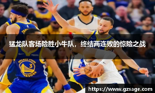 猛龙队客场险胜小牛队，终结两连败的惊险之战