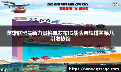 英雄联盟最新力量榜单发布IG战队荣耀排名第八引发热议